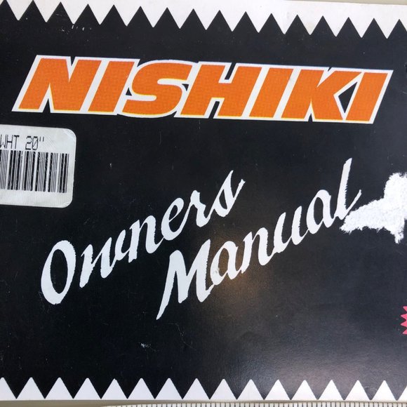 1991 Nishiki Standard Chainstay Mountain Bike Owners Manual Ephemera Movie Prop - Picture 10 of 10